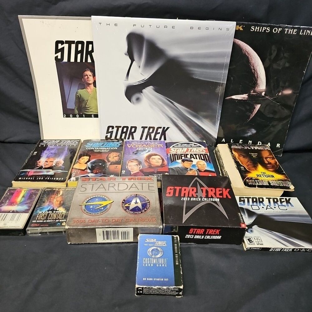 14 Item Vintage Star Trek Lot (Assorted Items)